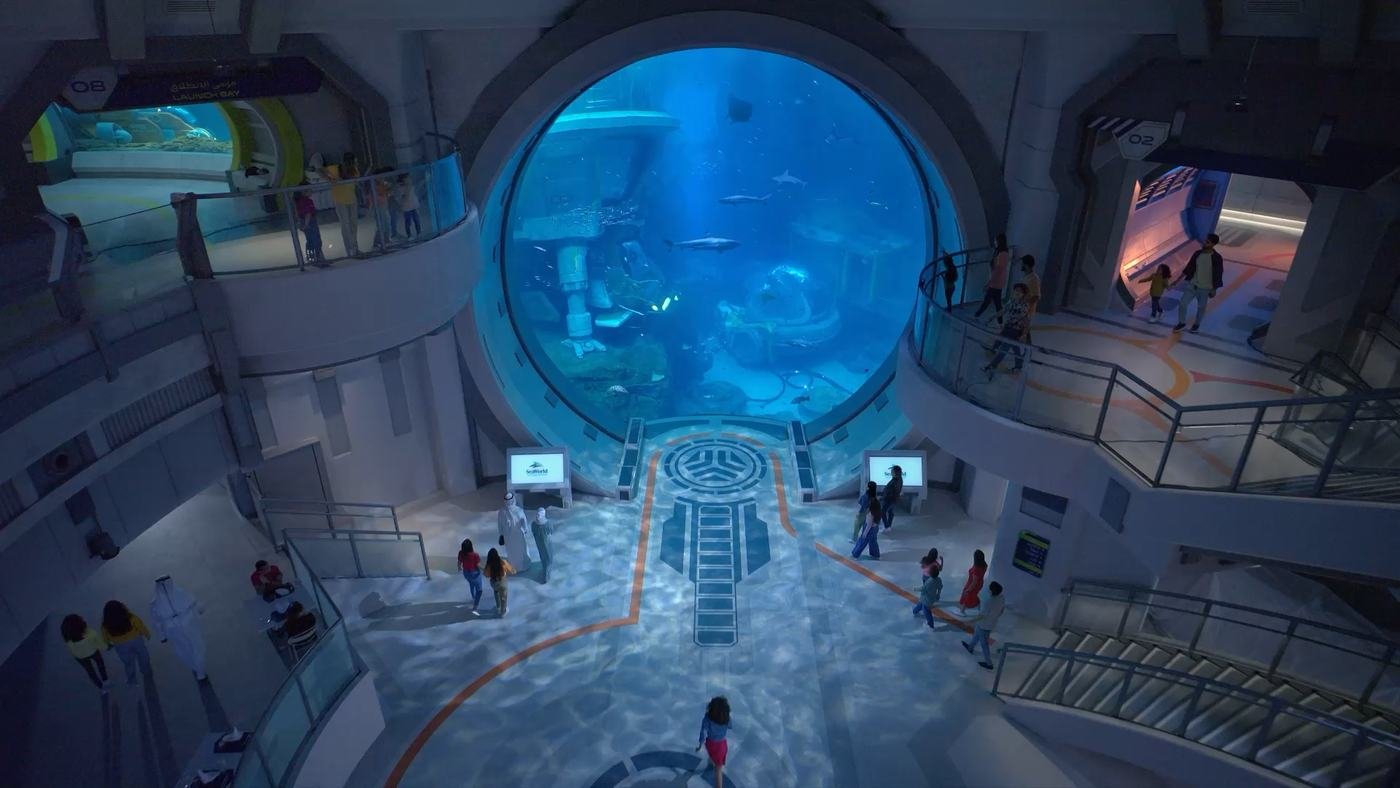 SeaWorld Abu Dhabi aquarium